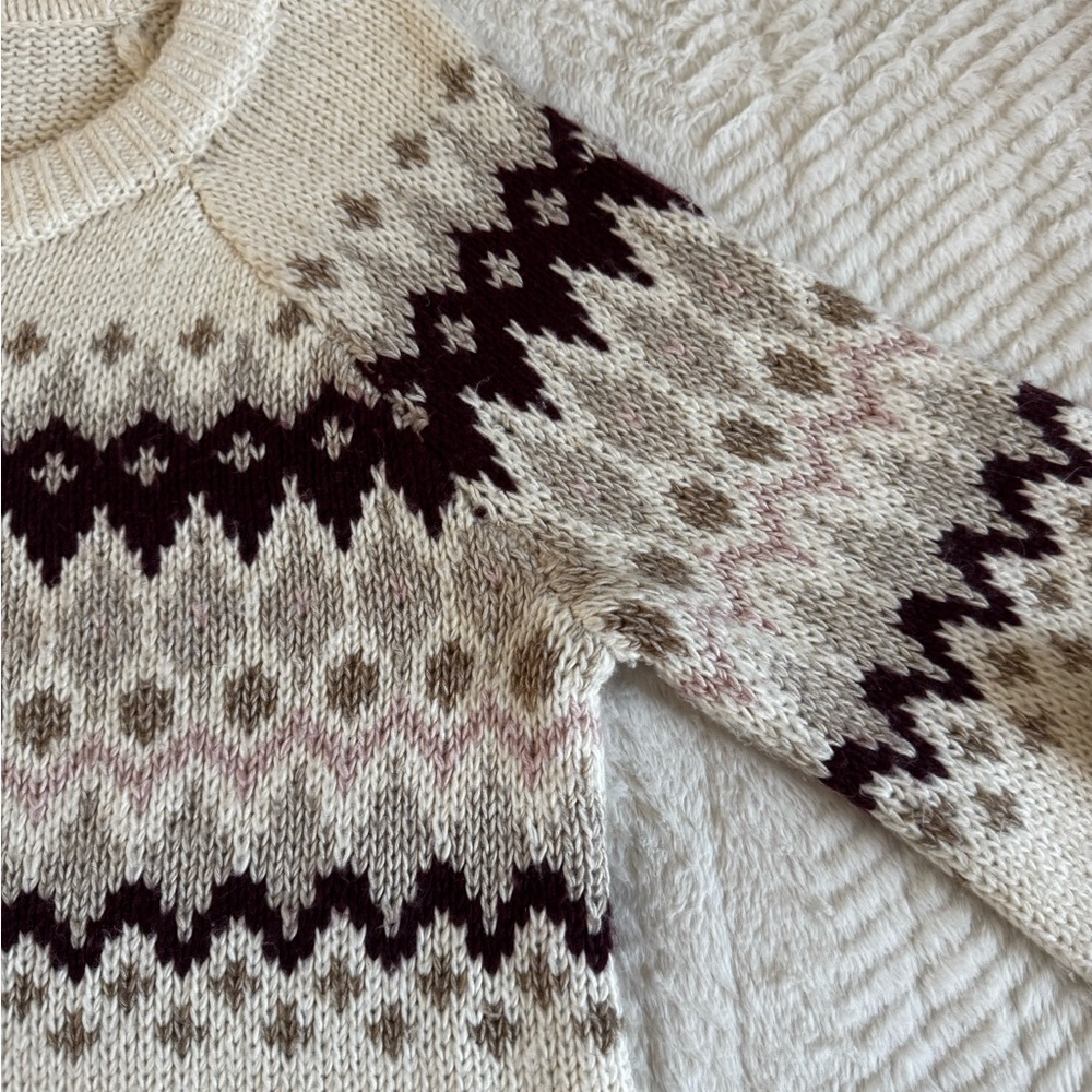Abercrombie & Fitch Fair Isle Sweater - Picture 3 of 6